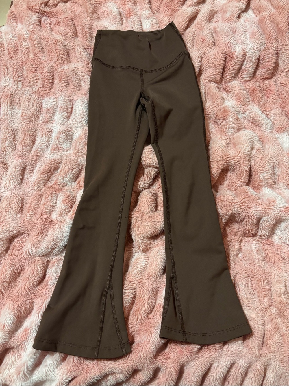 Kids Flare Active Leggings - Brown Tiger Friday